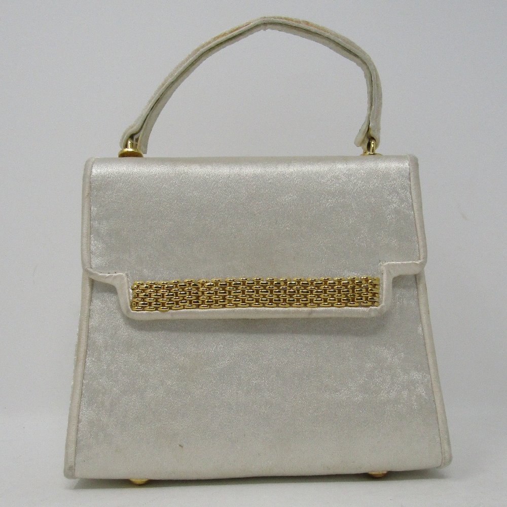 Whiting and Davis International Purse Ivory Bag